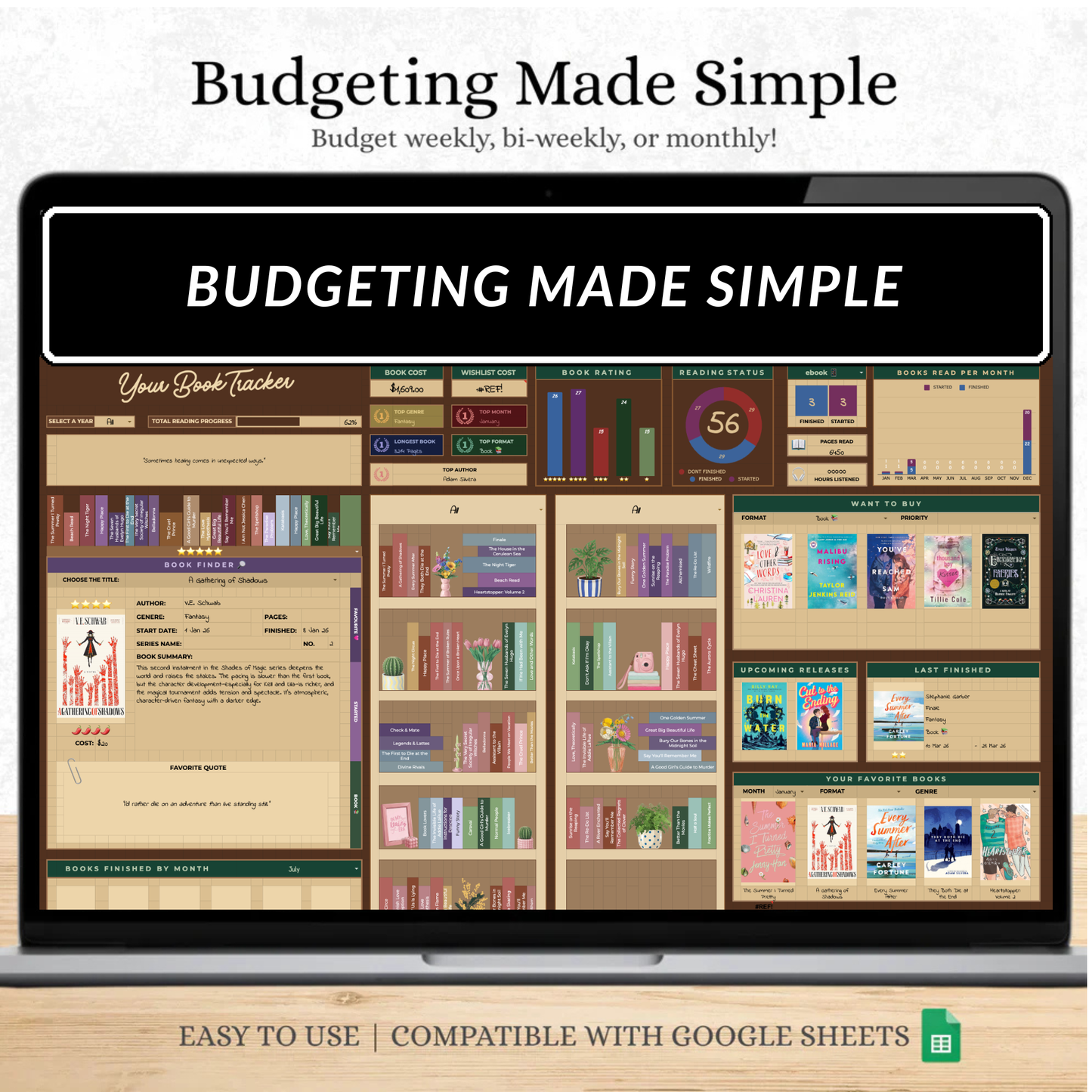 Book Tracker Template